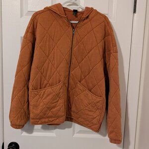 Wild Fable fully quilted hooded jacket size medium